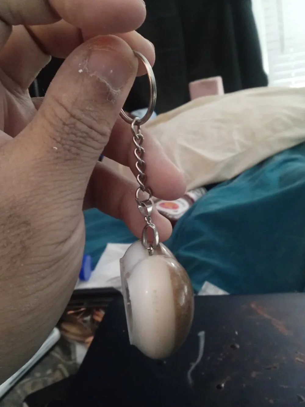 Handmade Heart Keychain